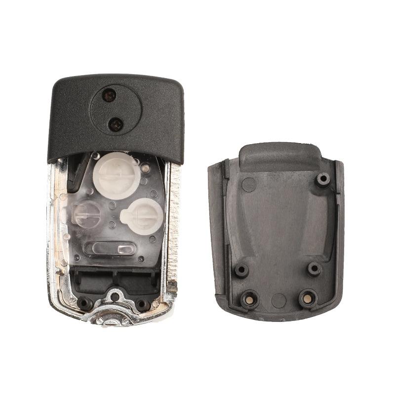2/3 butoane de înlocuire modificată rabatabilă pliabilă pentru telecomandă husă pentru chei de mașină FOB pentru Honda Accord Crv Civic Odyssey Pilot