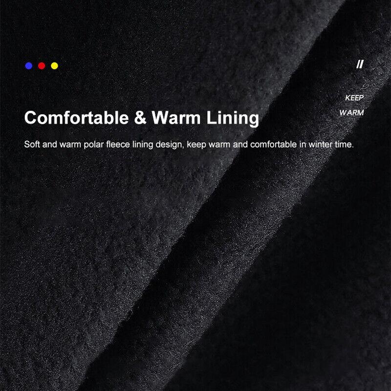 Mănuși de iarnă pentru bărbați, femei, cu ecran tactil termic, căptușeală softshell mănuși