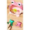 With Storage Bucket Bouncing Toad Game Cute Animals Kid Finger-press Toy  Education Toy