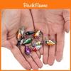 Premium Holographic Fishing Lure 2.6cm 2.1g Lifelike Bait For Bass And Pike