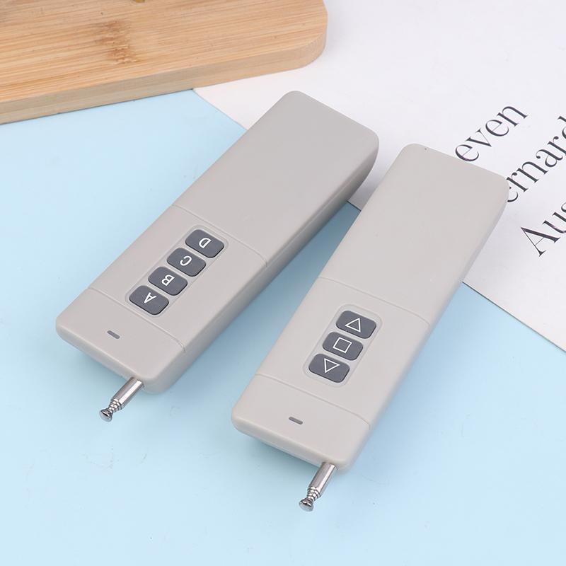 433Mhz 3000 Meters Long Distance Receiver Transmitter High Power 1/2/4 Ch Rf Remote Control 1527 Learning Code Remote Control
