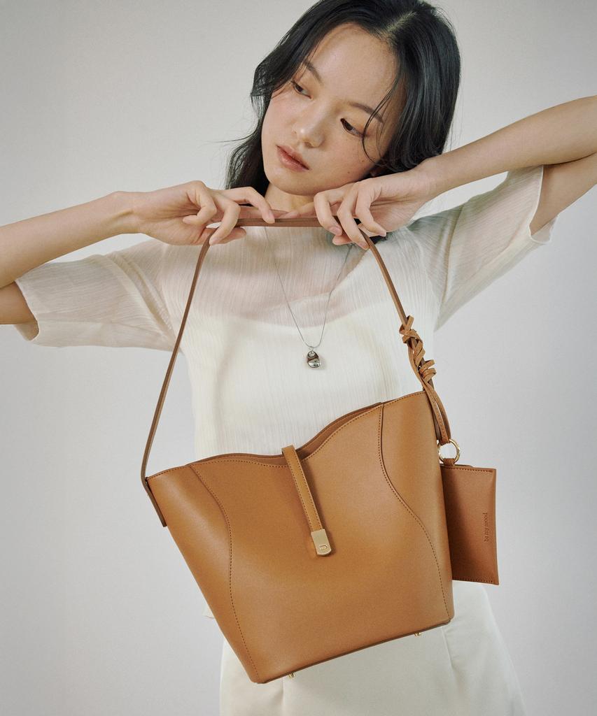 Bemymood Road Basket Bag - Tan