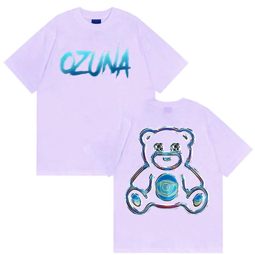 Rapper Ozuna Album 2025 Merch T Shirts Men's Women Fashion Retro O-Neck High Quality T-Shirt Casual 100% Cotton Oversized Tshirt
