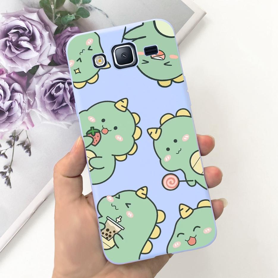 For Samsun Galaxy J3 J5 J7 2016 Case J320F J510F J710F Cute Dinosaur Cartoon Cover Soft TPU Shell For Samsung J5 2016 Phone Case
