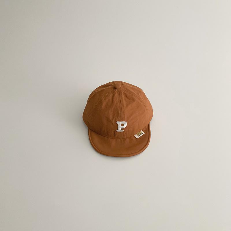 New Baby Hat Summer Korean Version Of Letters Toddler Baby Casual Cap Sun Protection Quick Hats Drying Children's Baseball Caps
