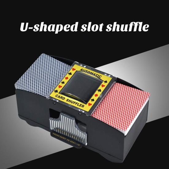 Kartenmischer Batteriebetrieben Automatischer Kartenmischmaschine Praktischer Spielkartenmischer
