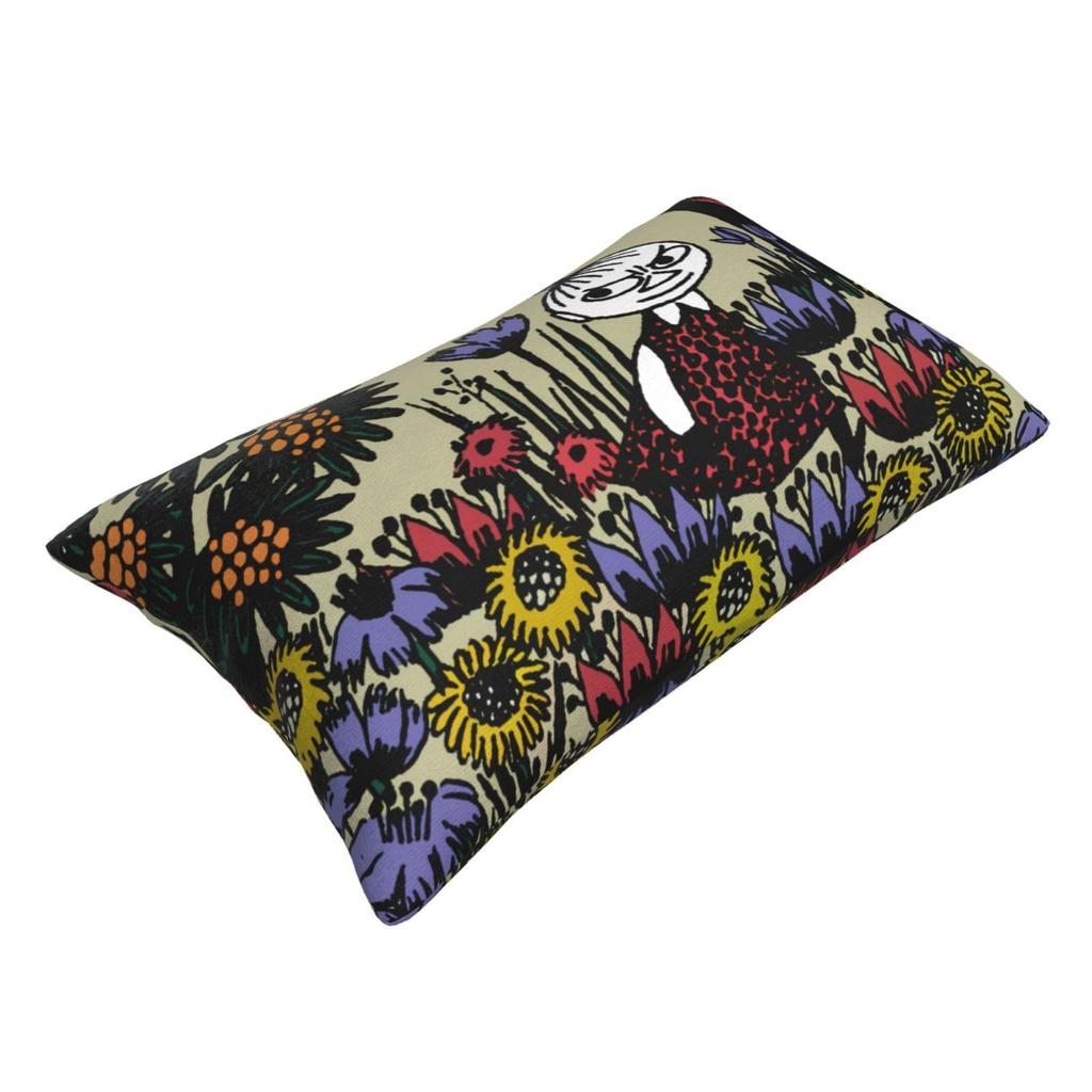 Moomin Little My Soft and Comfortable Sofa Decorative Pillow Suitable for and 60cm X 40cm Pillowcase, Anti-mite, Antibacterial, Anti-odor,