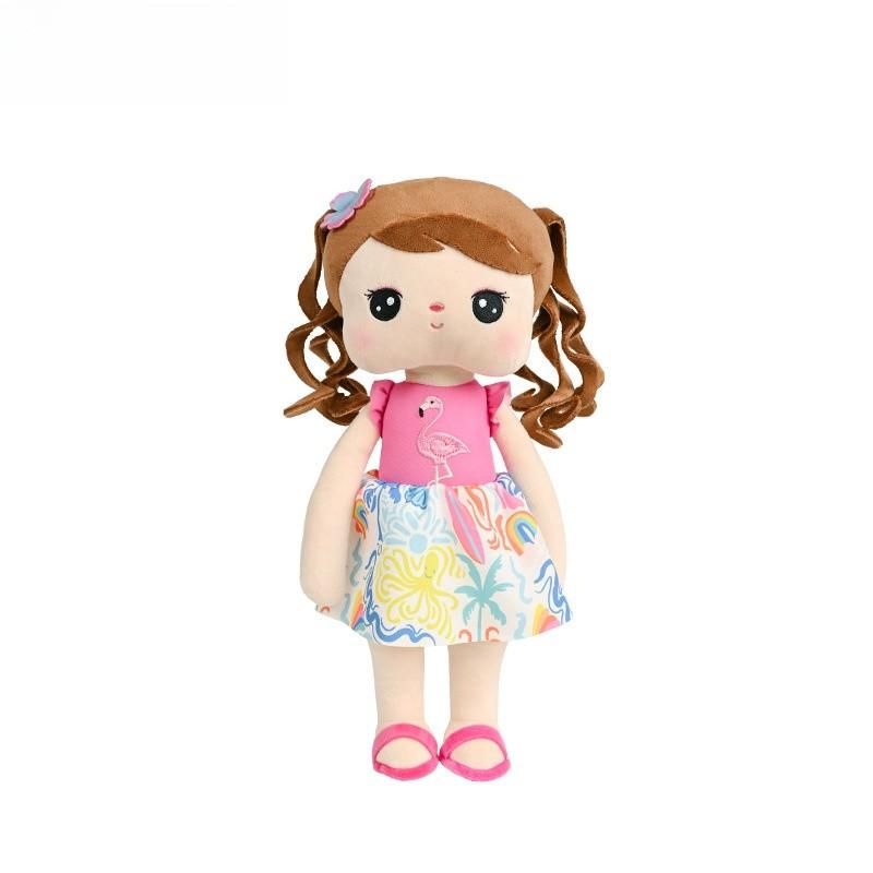 Plush Toy Girl Gift With Soft Short Plush For Kids Playroom Decor