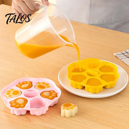 Easy Release Pastry Molds Silicone Bear Cake Mold, Steamer Safe Food Baking Pan for Kids, Grade Non Stick Reusable Heatproof Muffin Pudding