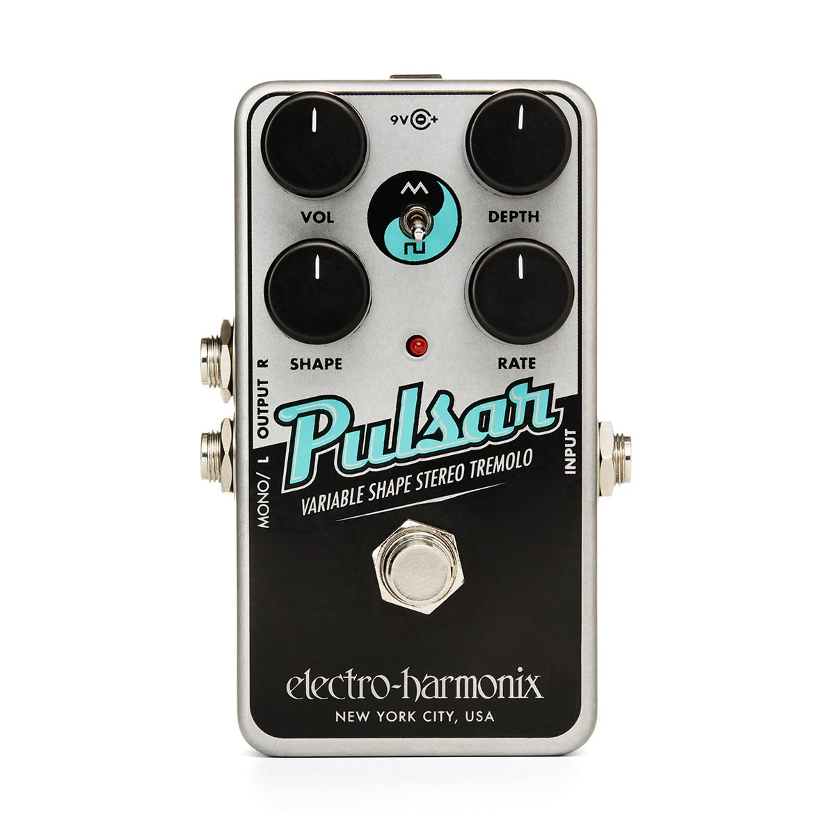 

ELECTRO-HARMONIX Nano Pulsar VARIABLE SHAPE STEREO TREMOLO Tremolo Guitar Effector