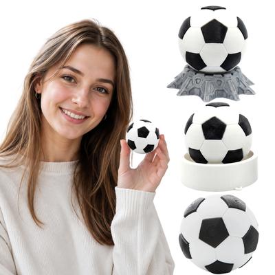3D-gedruckter Fußball-Form Stressball Langlebiges weiches Material Handheld Fidget Toy zur Stressreduktion und Verbesserung der Konzentration
