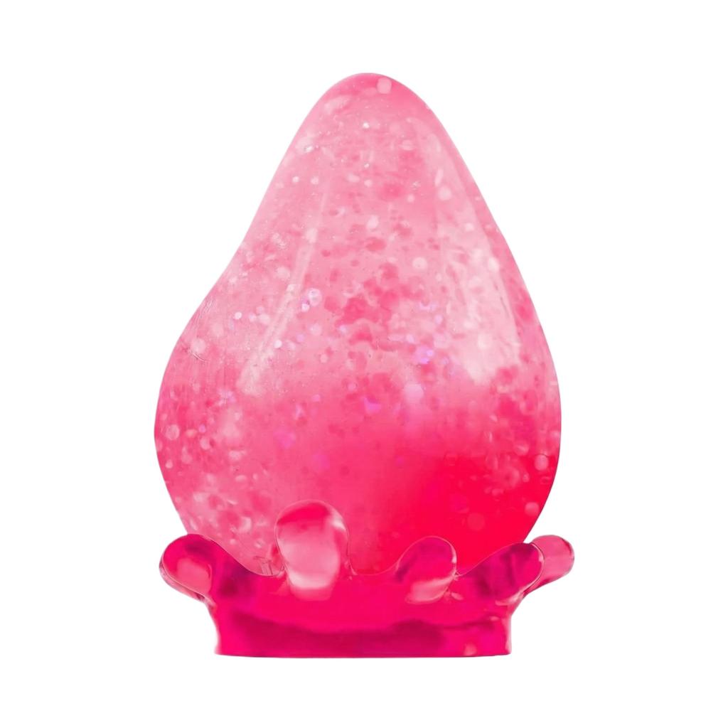 Drop Sensory Toy Water Drop Shape Stress Relief Gel Filled Squeeze Toy for Hand Exercise and Relaxation