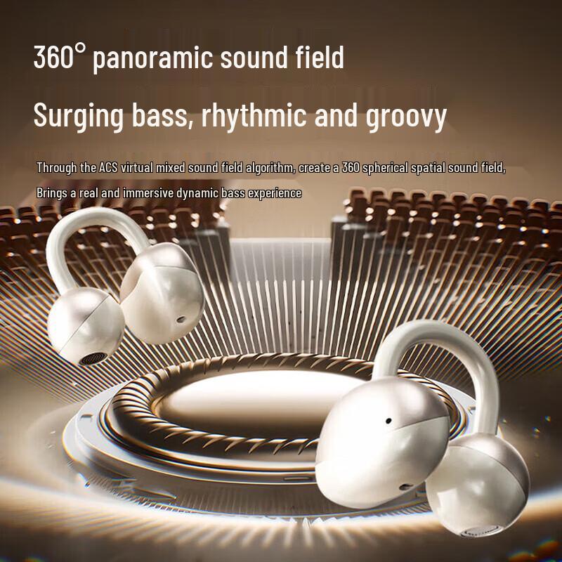 Newman T29 Clip-Ear Earbuds with ACS Spatial Audio