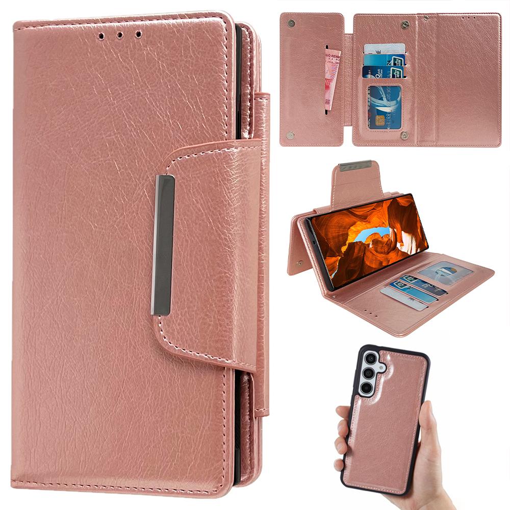 For Samsung Galaxy A16 5G/A16 4G Detachable Cover PU Leather 2 In 1 Magnetic Wallet Phone Case