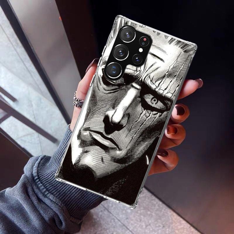 

One P-Punch-Man Saitama King Phone Case For Samsung Galaxy S26 S25 Edge S24 S23 Ultra S22 Plus S21 S20 FE Soft TPU Back Cover Fu Samsung S26 Plus