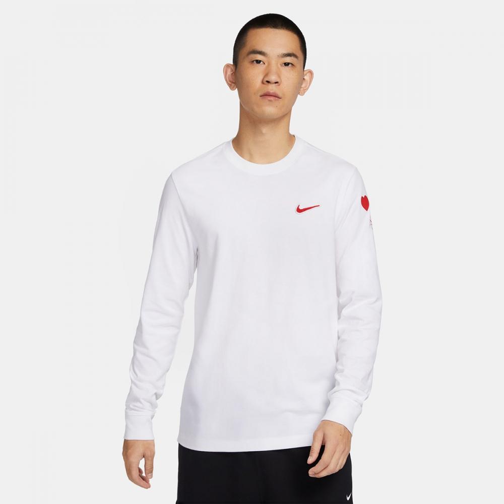 

Nike U Футболка Nike Sportswear с длинным рукавом и подошвой в форме сердца FV3994 100