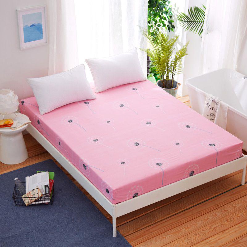 Buy Bed Sheet Star Printed Cotton Twin Full Queen King Bedding Fitted
