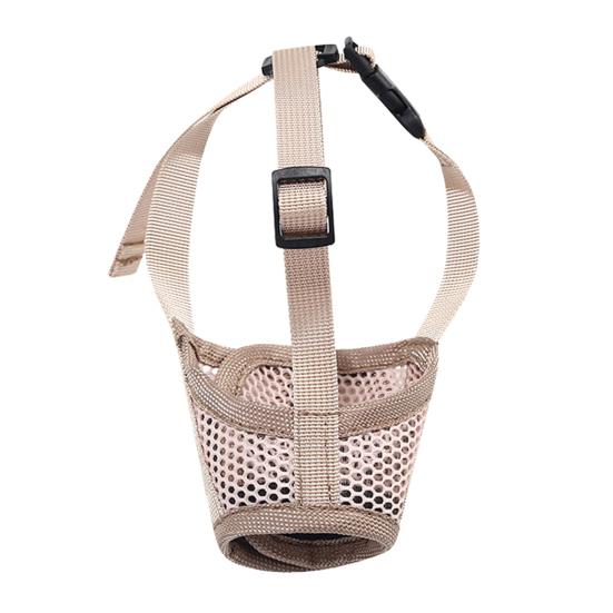 Yousheng Dog Muzzle Widened Fastener Tape Design Adjustable Breathable Anti-biting Pet Mouth Guard Pet Supplies