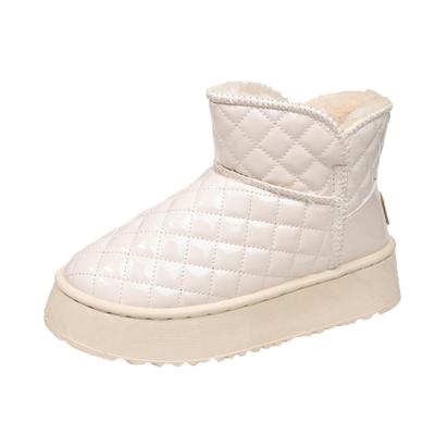 Fashion New Plus-size Women's Comfort Snow Boots with Thick Soles In Winter Plus Fleece Warm High Quality Cotton Boots