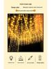 Solar LED Starry Icicle String Lights for Outdoor Wedding Decorations