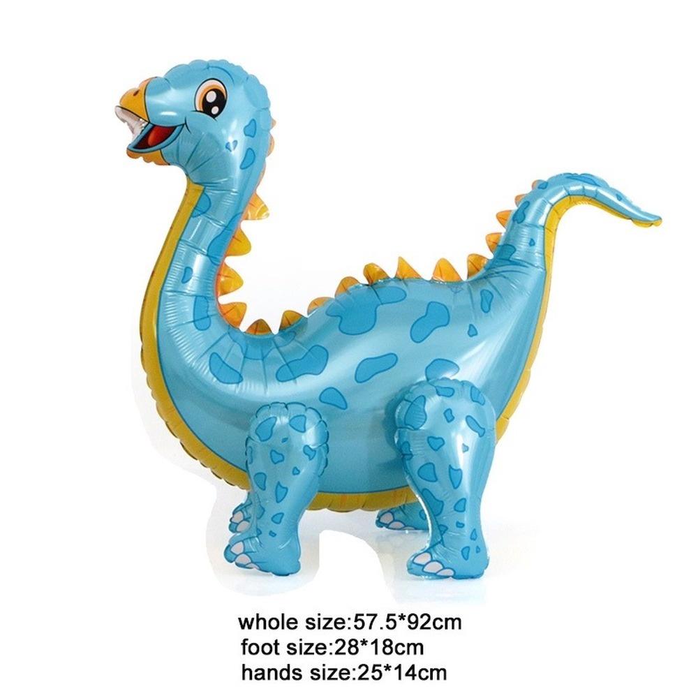 3D Rosa Dinosaurier Ballon Set Geburtstag Party Banner Kuchen Einsetzen Dinosaurier Ballon Party Dekoration Lieferungen