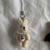 Rabbit Keychain Handbag Hanging Pendant Keyrings Alloy Material Gift for Women