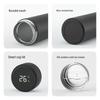 HAERS 480ml Smart Digital Display Insulated Tumbler