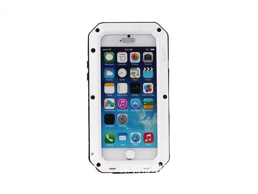 Durable Metal Protective Case for iPhone 6/7/8 - Anti-Drop, Water & Dust Resistant
