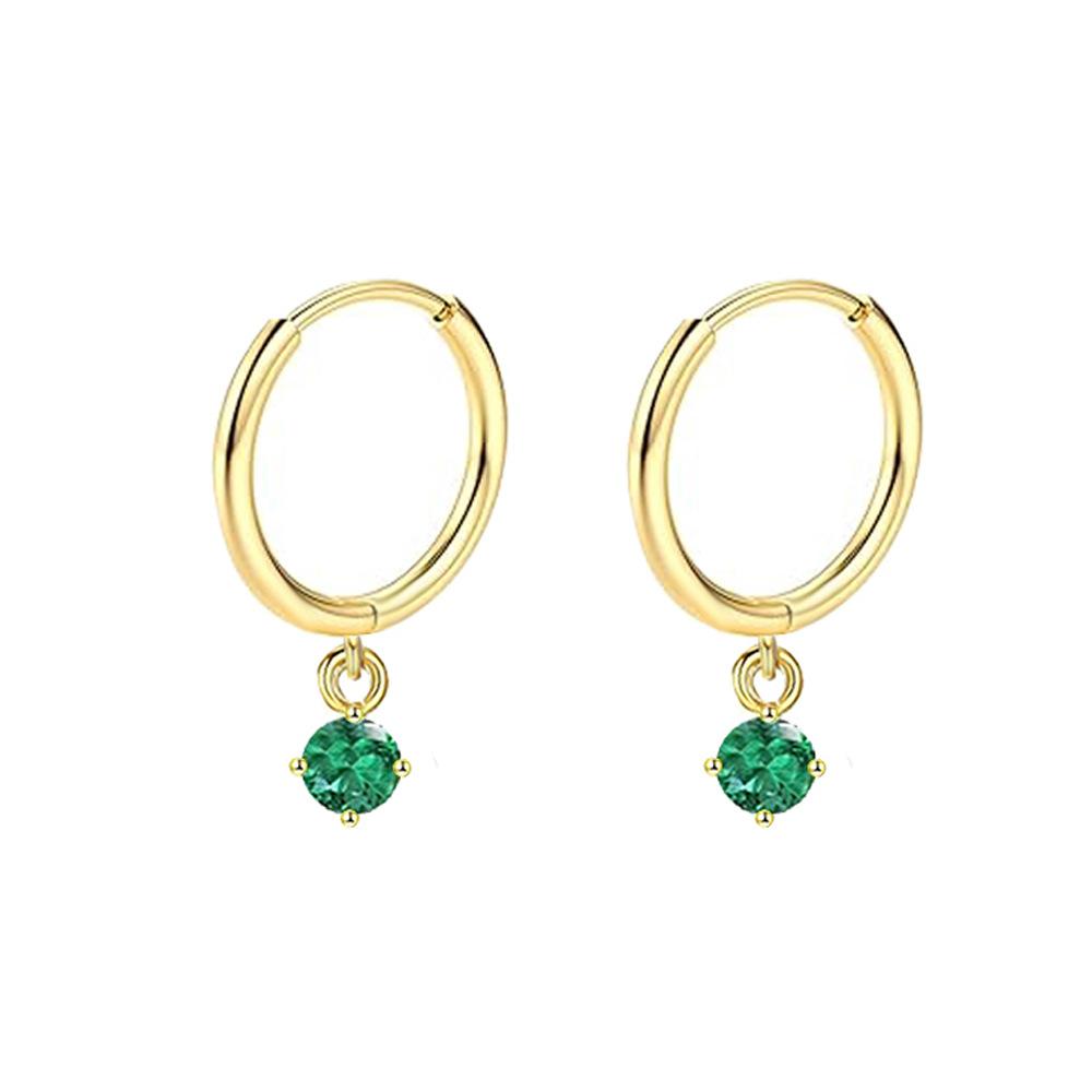 Stainless Steel Ear Barbels Ear Ring Star and Moon Ear Hoops Versatile Ear Pinning Accessories