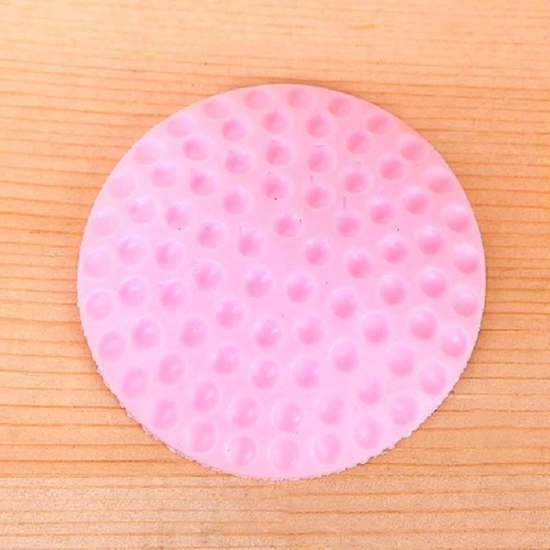 New 1Pcs/lot Door Handle Crash Bumper Stopper Adhesive Rubber Wall Protect Pad