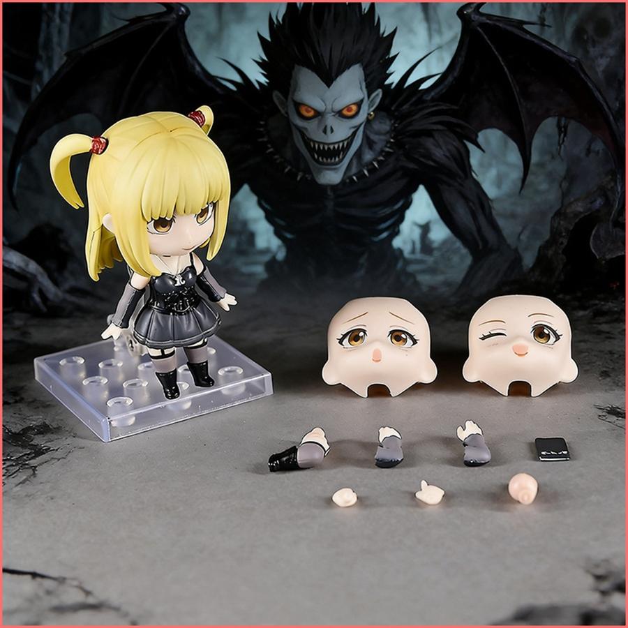 10cm Death Note Anime Figure Amane Misa Action Yagami Light Figurine Collection Model Doll Toys L PVC 2674 1200 1160 Poseable Articulated Scale