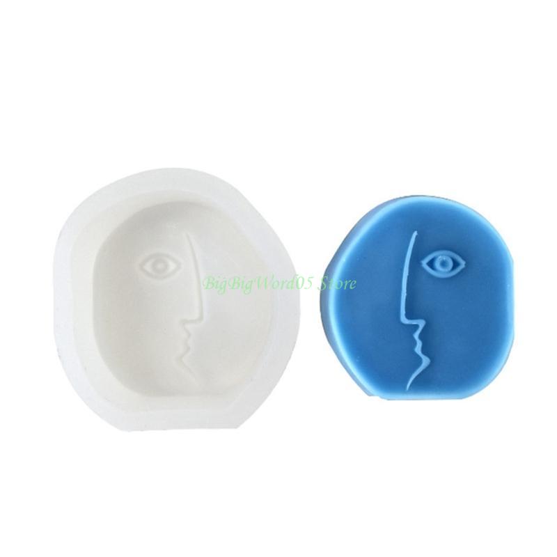 24TE Abstract Decoration Silicone Mold Epoxy Resin DIY Ornaments Making