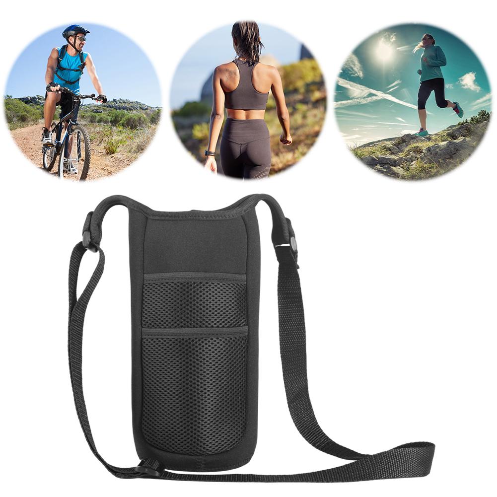 

Water Bottle Carrier Bag Insulated Neopren Cup Cover Bag with Adjustable Strap Water Bottle Cover for Hiking/Walking China Mainland