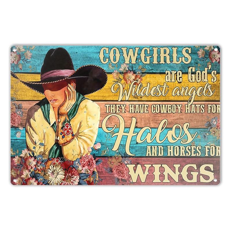 West Cowboy Tin Sign, I'm Your Huckleberry Vintage Metal Sign, Wall Art Poster, Dominic Sign for Bar, Garage, Cafe, Decor