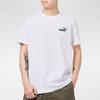 Puma Casual Sports Logo Crew Neck T-Shirt Men Tops White 845925-02