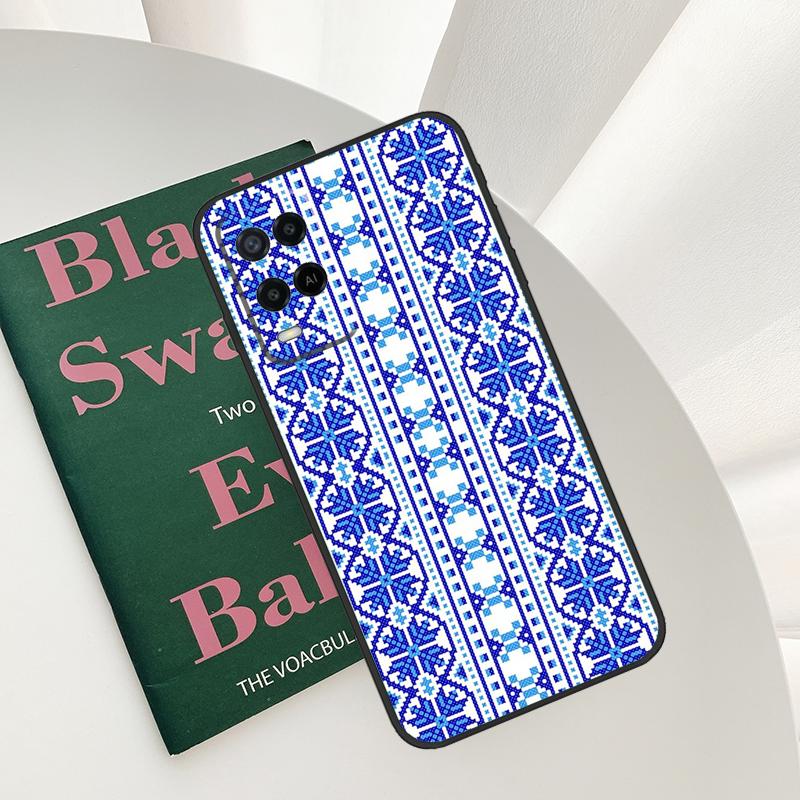 

Ukrainian Pattern Art Case For Oppo A54 A74 A94 A54S A57S A15 A16 A17 A52 A72 A76 A96 A58 A78 A98 A77 A5 A9 Cover OPPO A91