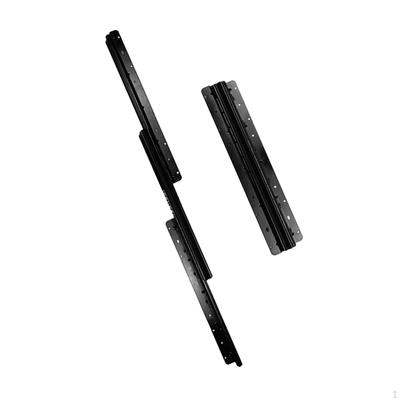 1Pair Full Extension Drawer Slides, Metal Slide Rails Runners, Heavy Duty Cabinet Slider