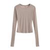 Women Mesh Sheer Long Sleeve Top See Through Sexy Going Out Shirts