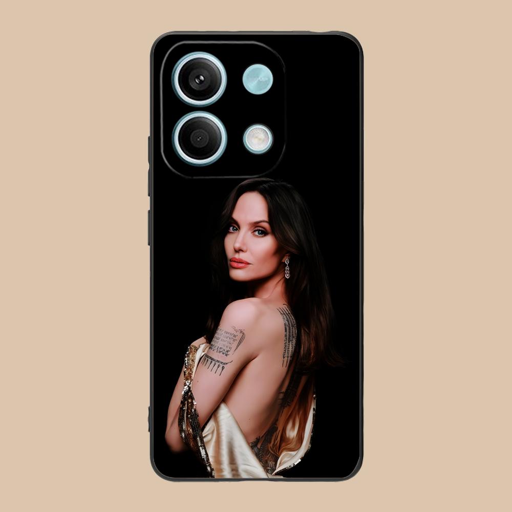 Angel Jolie Matte TPU Mobile Phone Case for POCO M7 M6 M5 M4 M3 X7 X6 X5 X4 X3 Pro GT 5G Colorful Printing Cover