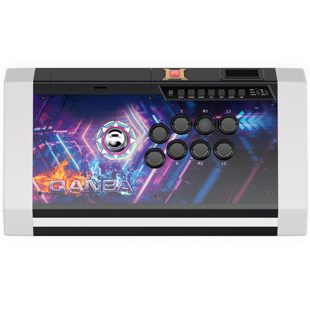 Qanba Q3 Silent Obsidian Arcade Joystick ME Multifunction Edition Qanba Q3 Silent Obsidian Arcade Joystick ME Multifunction Edition Gravity Mechanical