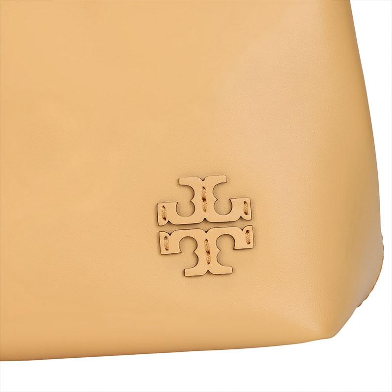 Tory Burch Mcgraw Logo Leather Shoulder Crossbody Handbag Women Handbags Jackfruit-Yellow 82115-264