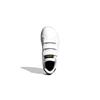 Adidas Neo Advantage Slip Resistant Durable Low Top Kids Skate Shoes Kids Sneakers White Black GW6496