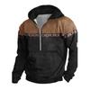 Men  Leisure  Fashion  Hooded Hood  Zipper  Hoodie