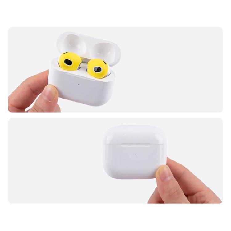 Silicone Case Pads for Pods 3 Earbuds Ear Caps Headphones Solid Color