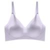 Traceless underwear women's big breasts are small, light and comfortable, no steel ring, soft support bra cover