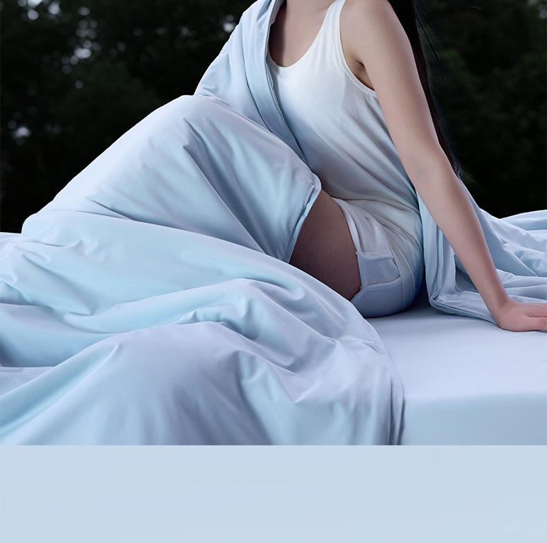 Pro3.0 Dual-Sided Cool Temperature-Control Summer Quilt - Breathable, Washable, Thin, No Duvet Needed.