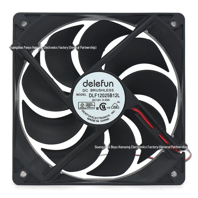 Silent 8025 DC Cooling Fan 24V, Double Ball, 8CM, for Amplifiers