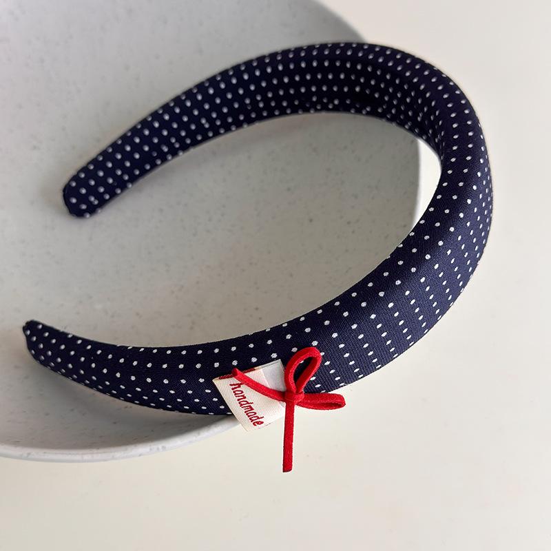 New Bow Fairy Hoop Headband Elegant Washing Face Headband Hair Accessories Soild Color Hair Bands for Women