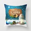 Cartoon Christmas Throw Pillow Set Santa Claus Sofa Gift Home Decor Pillowcase Christmas Gift Pillowcase