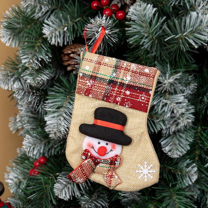 Christmas decorations, Christmas socks, Christmas tree ornaments, gift bags, gift bags, kindergarten candy socks